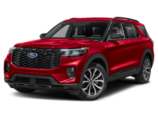 Ford Explorer Rapid Red