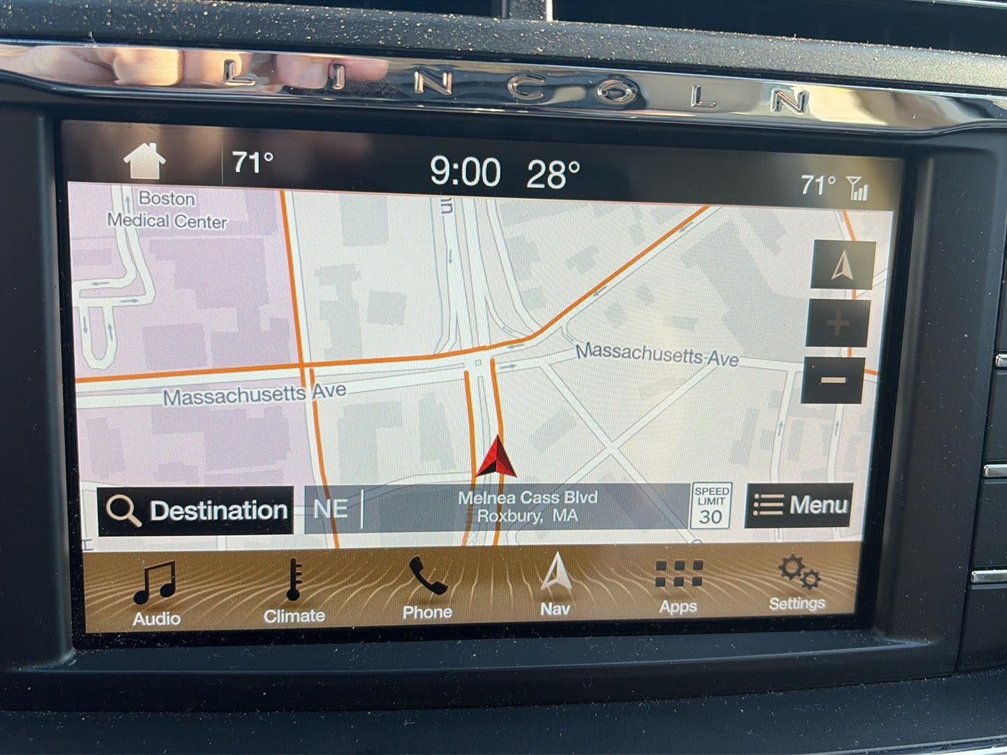 2018 Lincoln Continental Select