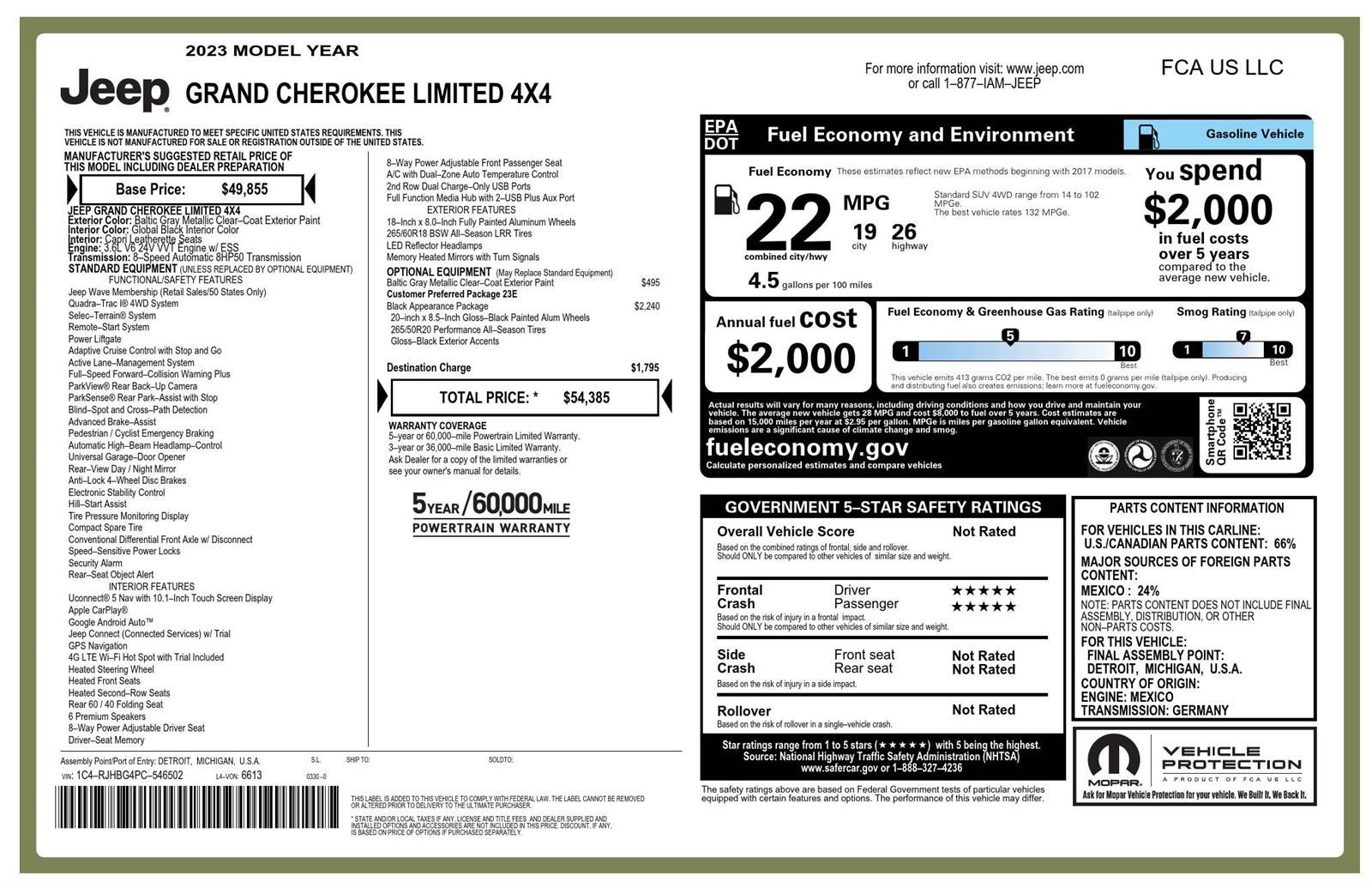 2023 Jeep Grand Cherokee Limited