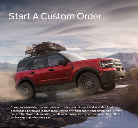 Start a custom order | Sentry Ford in Medford MA