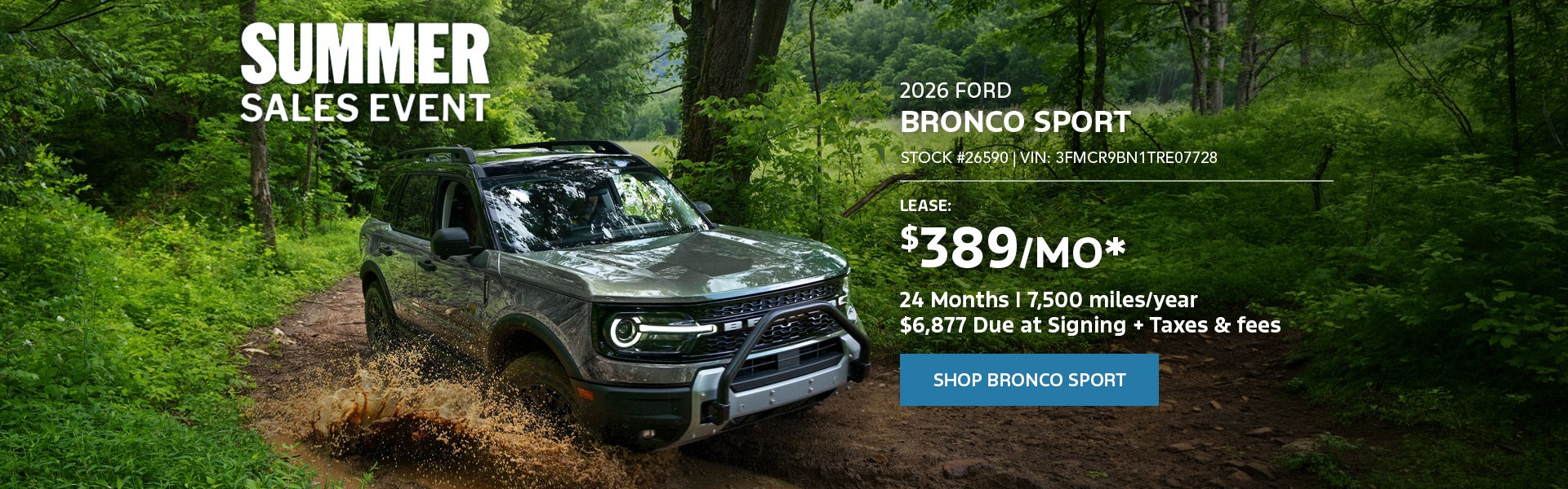 2026 Ford Bronco Sport