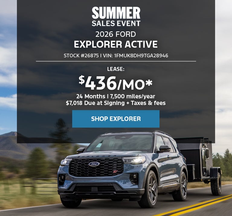 2026 Ford Explorer Active