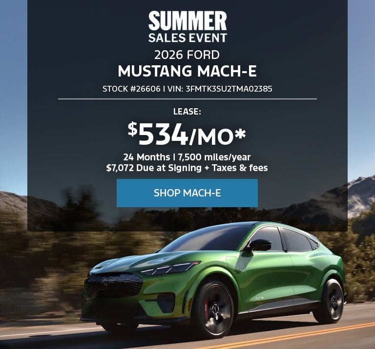 2026 Ford Mustang Mach-E