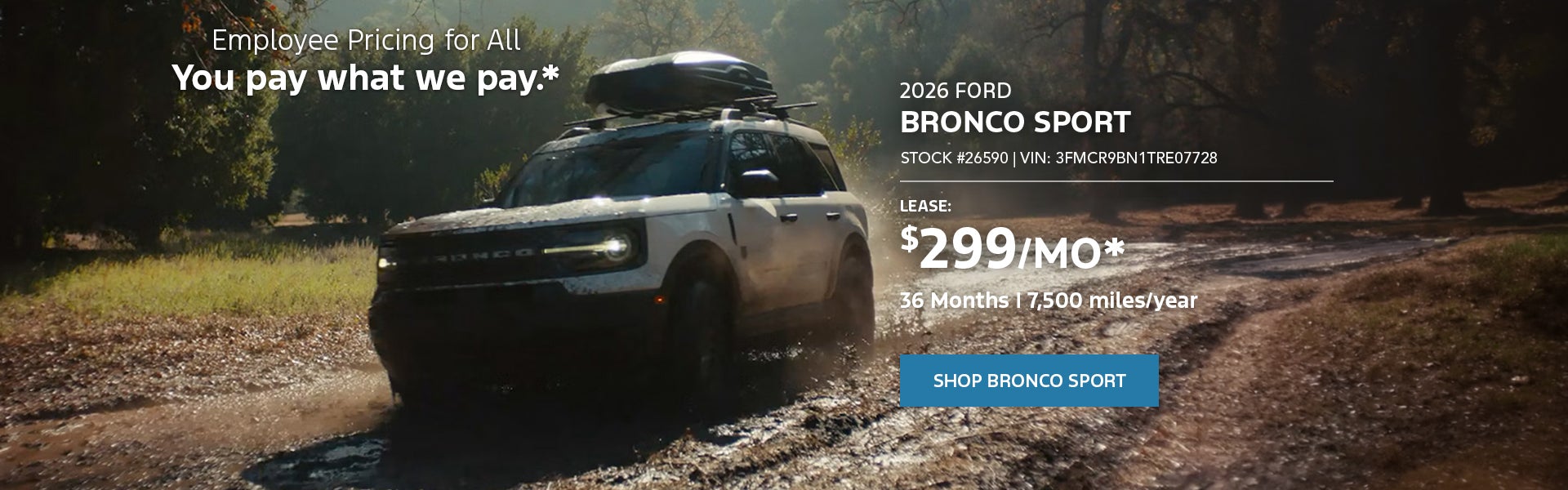 2026 Ford Bronco Sports
