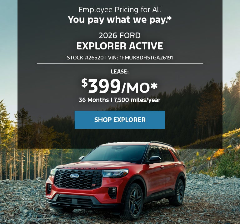 2026 Ford Explorer 