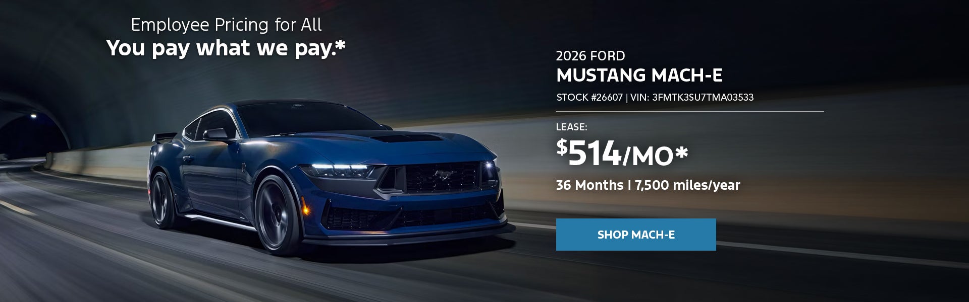 2026 Ford Mustang Mach-E