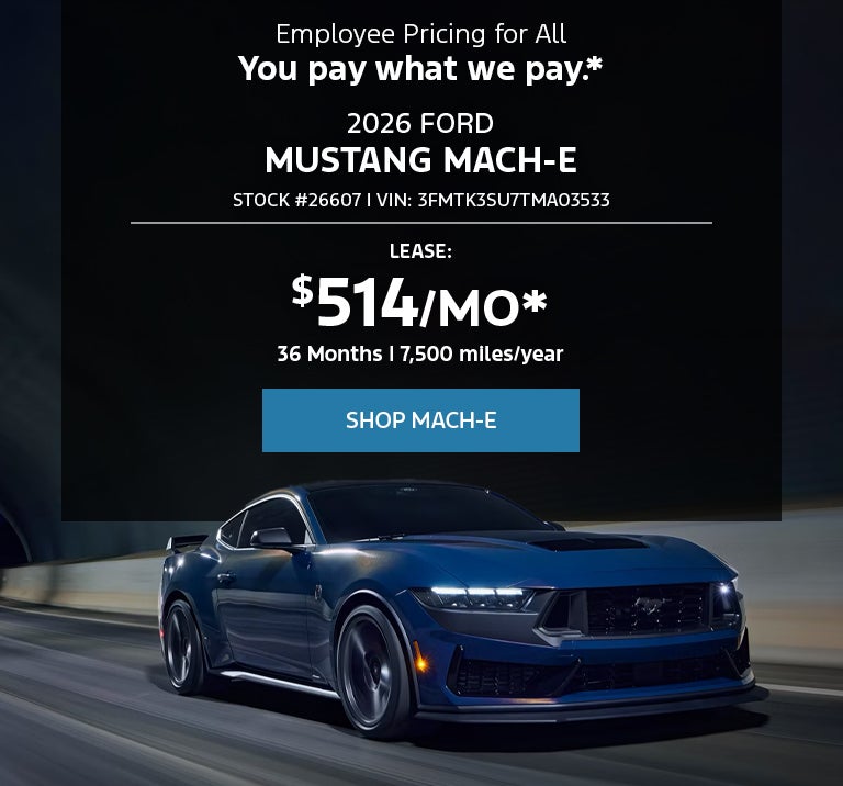 2026 Ford Mustang Mach-E