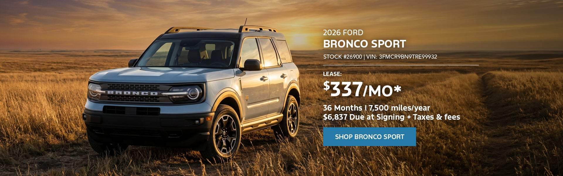 2026 Ford Bronco Sport
