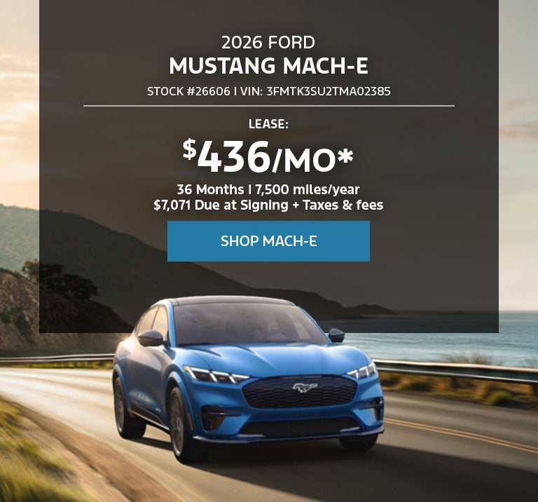 2026 Ford Mustang Mach-E