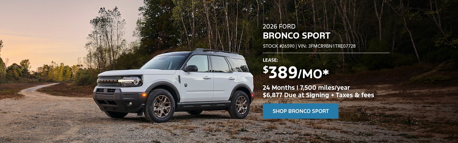 2026 Ford Bronco Sport