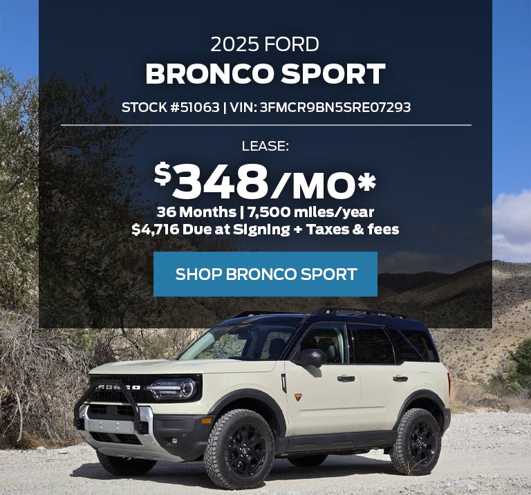 2025 Ford Bronco Sport