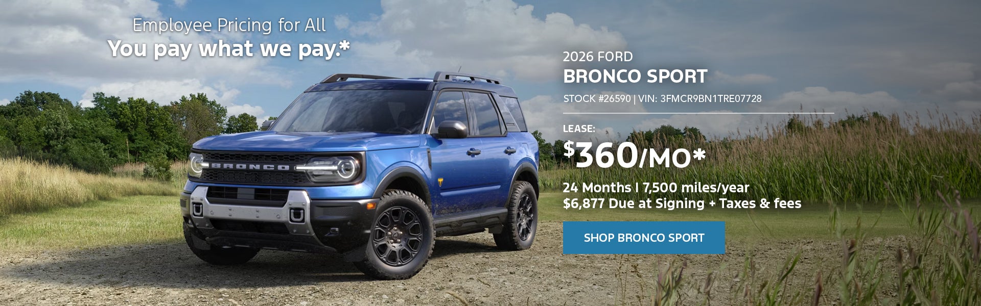 2026 Ford Bronco Sport