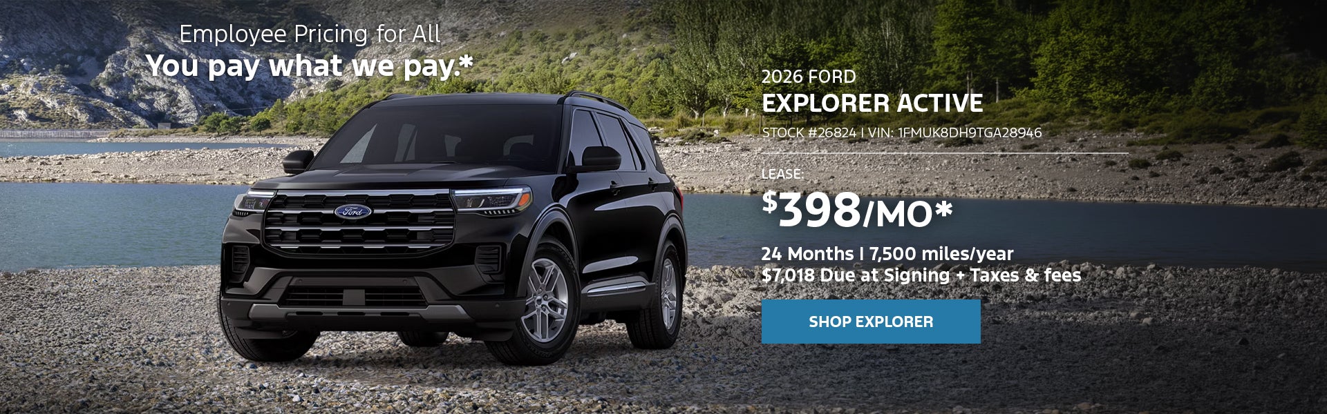 2026 Ford Explorer Active