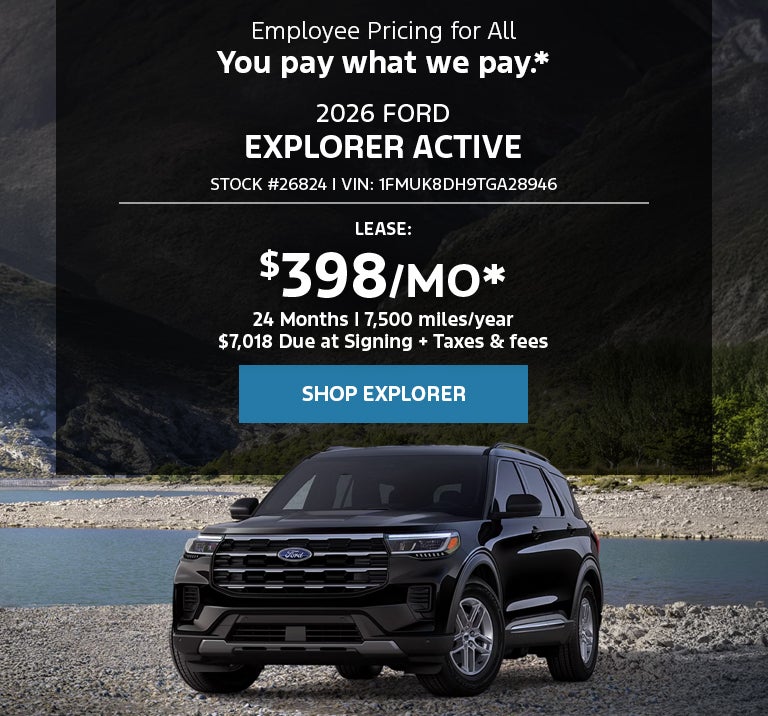2026 Ford Explorer Active