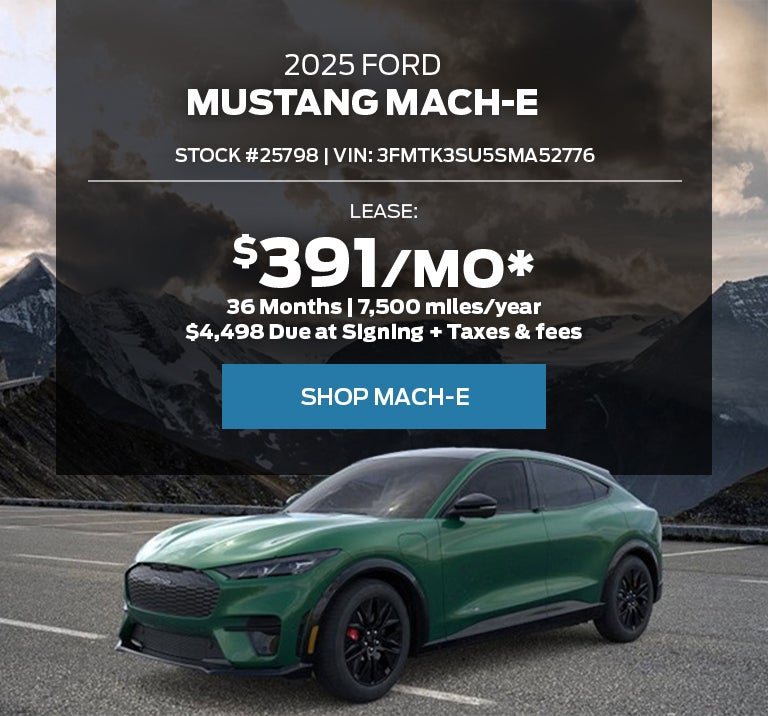 2025 Ford Mustang Mach-E