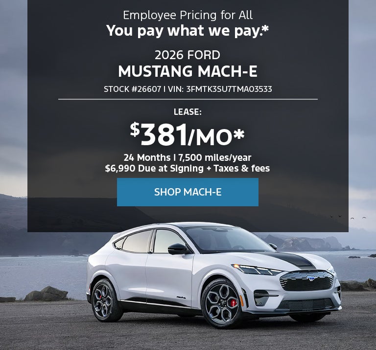 2026 Ford Mustang Mach-E