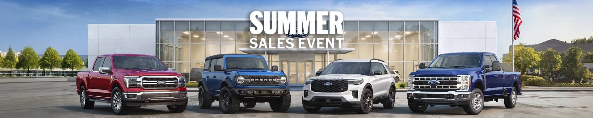 Summer Sales Event Banner